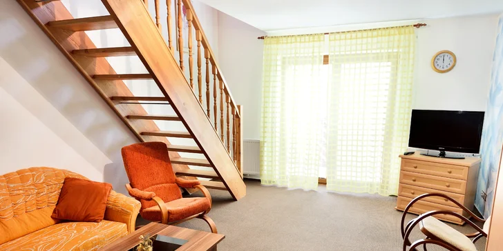 Jedete s rodinou nebo v partě? Pak si za příplatek zamluvte 6lůžkový apartmán.
