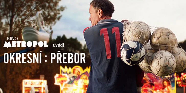 DVA lístky do kina na film Okresní přebor a k tomu DVĚ kávy. Užijte si večer nabitý svérázným humorem a slevu 50 %.