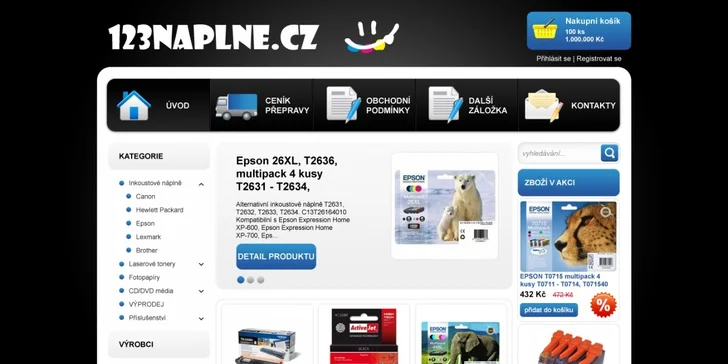 Komplexní systém pro vytvoření vlastního e-shopu