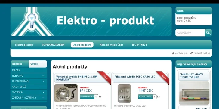 Komplexní systém pro vytvoření vlastního e-shopu