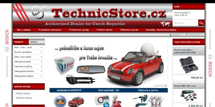 Komplexní systém pro vytvoření vlastního e-shopu