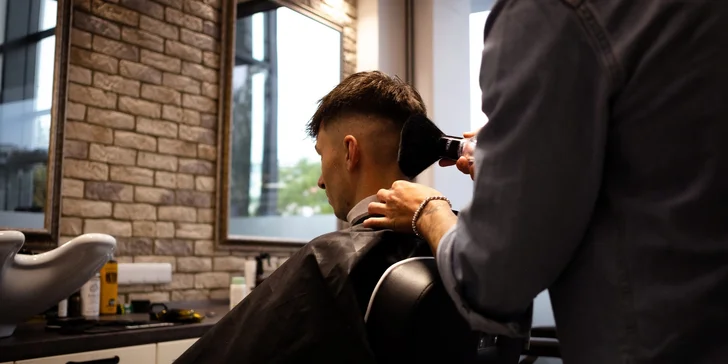 Barber střih pro chlapce i dospělé vč. úpravy kontur a vousů