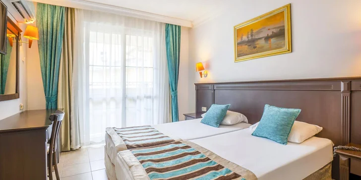 Ve městě Alanya vás přivítá 4* hotel Kleopatra Royal Palm.