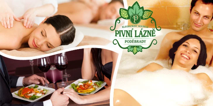 Nabitý pivní wellness pobyt v Poděbradech