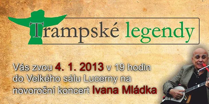 Ivan Mládek a Banjo Band v Lucerně