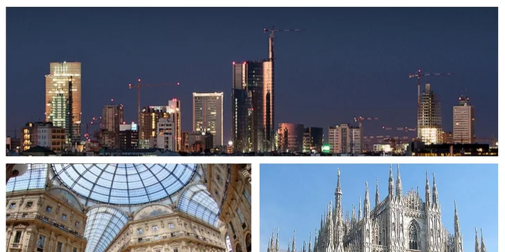 Víkendový poznávací zájezd do italského Milána a ke Komskému jezeru