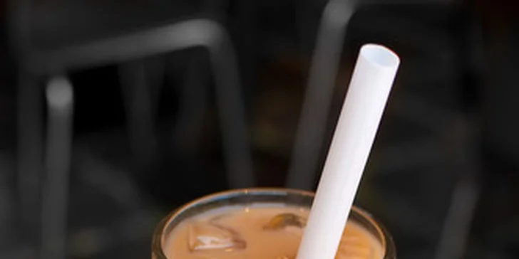 Dva nápoje Bubble tea nebo dvě speciální kávy