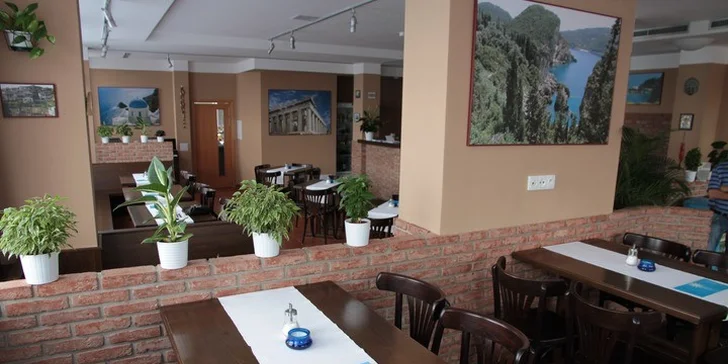 Řecká kuchyně ve čtyřech chodech U Jorgose