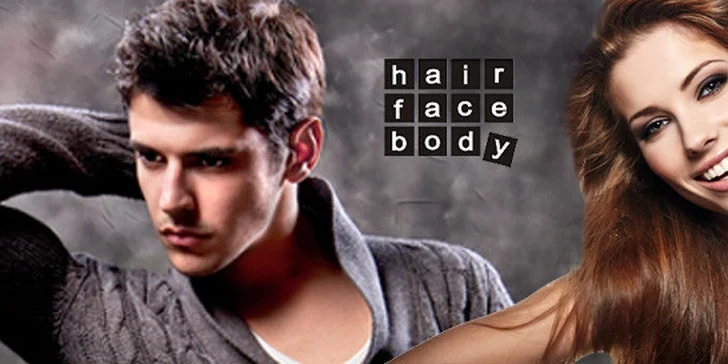 Dámské i pánské stříhání v salonu Hair-Face-Body