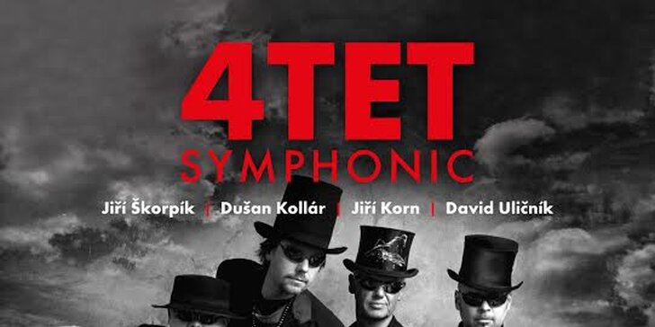 Koncert 4TET - Symphonic: 4TET a Filharmonie Brno