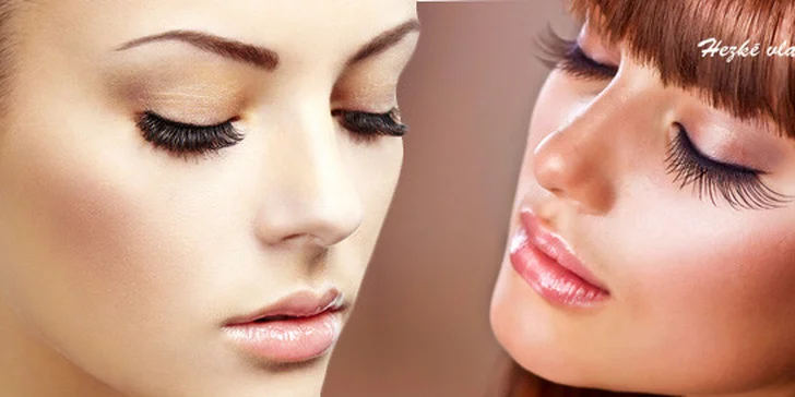 Prodloužení řas metodou řasa na řasu