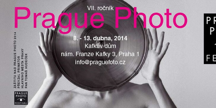 Vstupenky na tradiční výstavu PRAGUE PHOTO