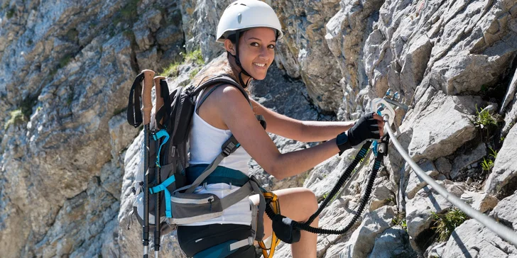 Via Ferrata: Lezení po Vodní bráně nad Jizerou v Českém ráji až pro 3 osoby
