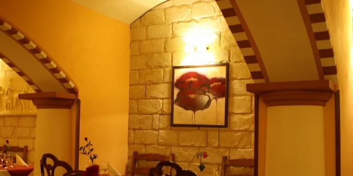 Luxusní 3chodová večeře pro dva v centru Prahy