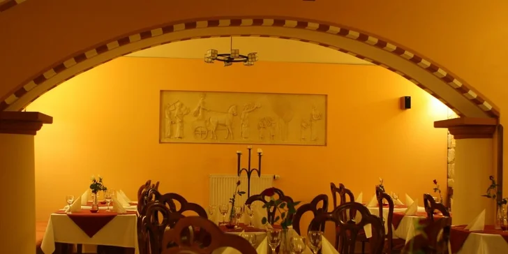 Tříchodová večeře pro 2 osoby v restaurantu Caesar