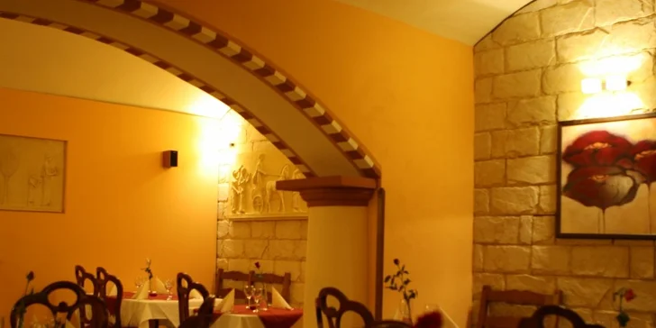 Tříchodová večeře pro 2 osoby v restaurantu Caesar
