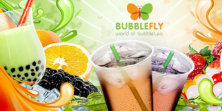 1, 2 či 10 osvěžujících nápojů bubble tea (700 ml)