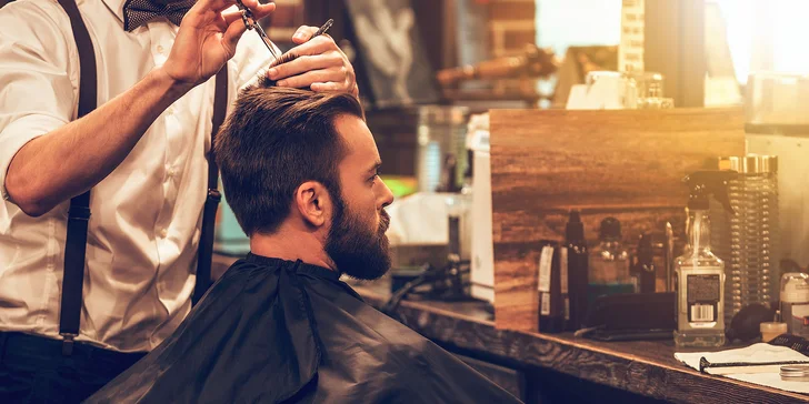 Profesionálny pánsky strih a úprava brady vo FATHER BARBER SHOP