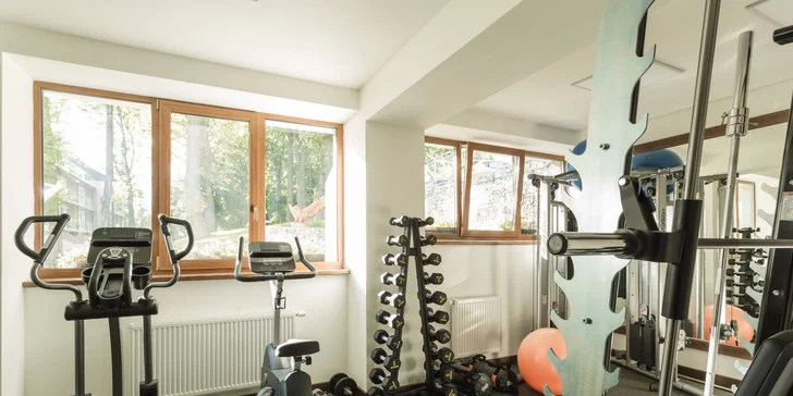 Po vydatném odpočinku zajděte do fitness centra a dejte si zase trochu do těla.