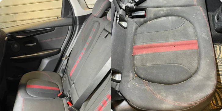 Tepovanie sedadiel po takomto čistení sa budete cítiť vo vozidle opäť dobre
