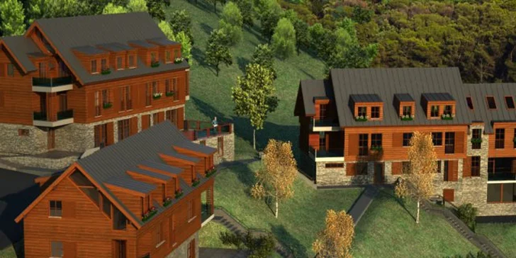 4-8 dní relaxace v apartmánech resortu Bratrouchov****