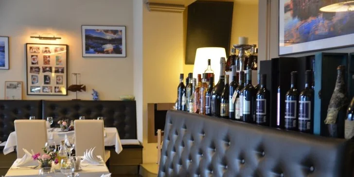 Výborné 4chodové menu v chorvatské restauraci