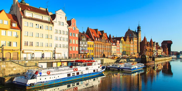 Na zájezd s přenocováním a snídaní v Gdaňsku vás vezme CK Vega Tour.