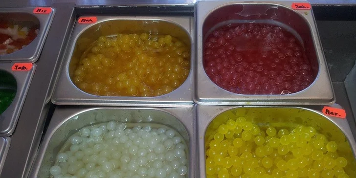 1, 2 či 10 osvěžujících nápojů bubble tea (700 ml)