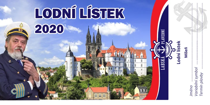Rádi byste plavbu věnovali jako dárek? Stáhněte si lodní lístek, vytiskněte ho, vepište kód voucheru do pole pro variabilní symbol a máte vystaráno.