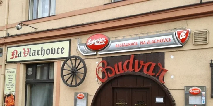 Jakékoli jídlo i pití v restauraci Na Vlachovce!