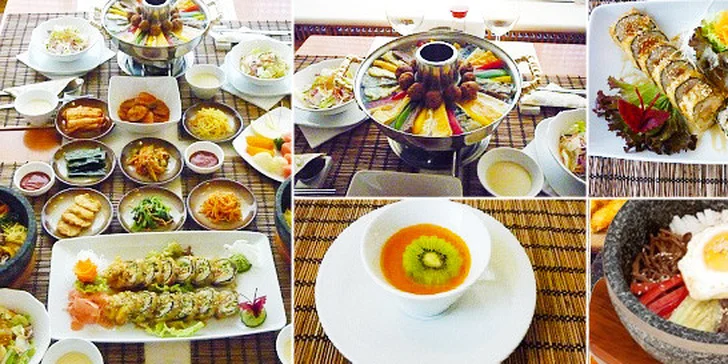 Korejské menu pro dva v restauraci Seoul Garden