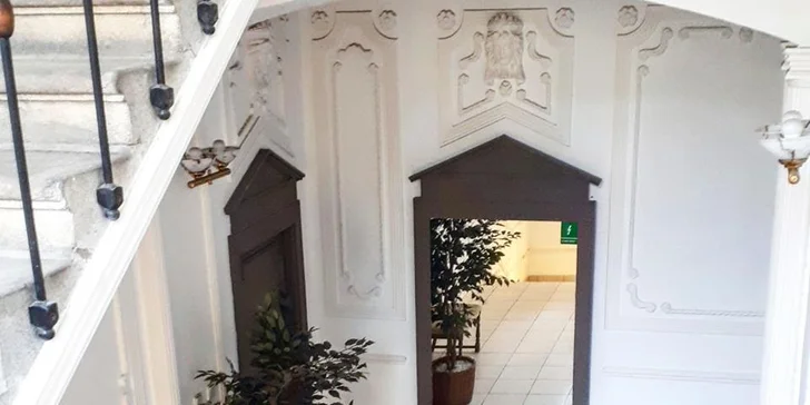 Masážní salon se nachází ve velmi luxusních prostorách.