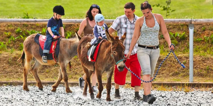 Rodinný pobyt na Farmě Blaník se snídaní, spoustou zážitků a zvířátek