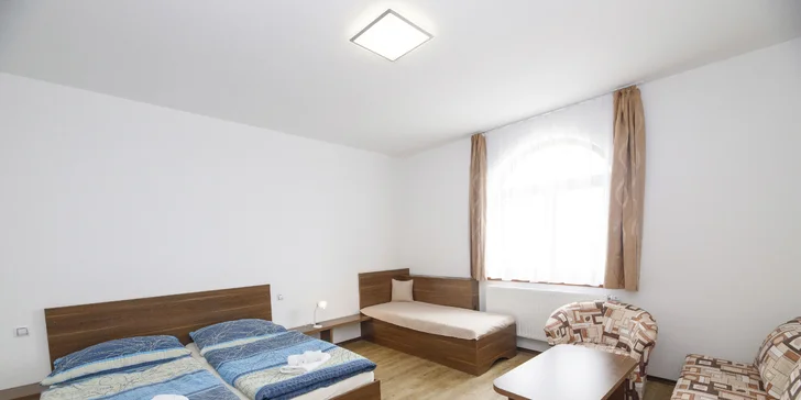 Přijet můžete sami nebo až v šesti lidech. 