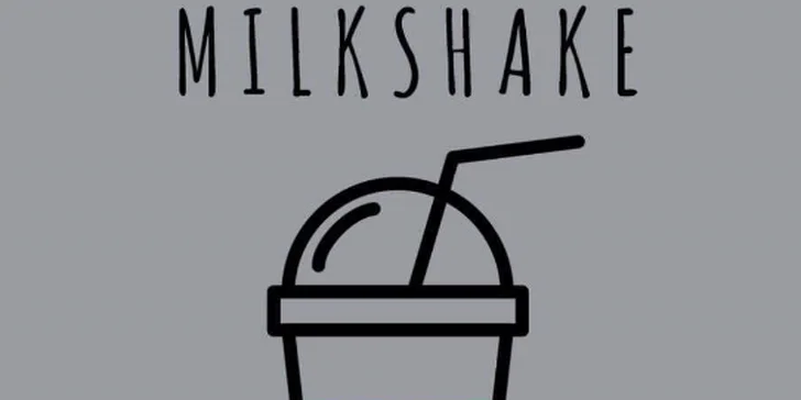 K vafli dostanete i milkshake podle výběru. 