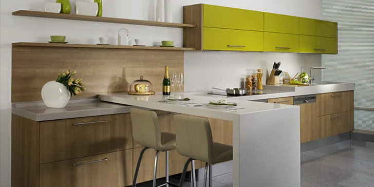 3D návrh designové kuchyně snů a další místnosti