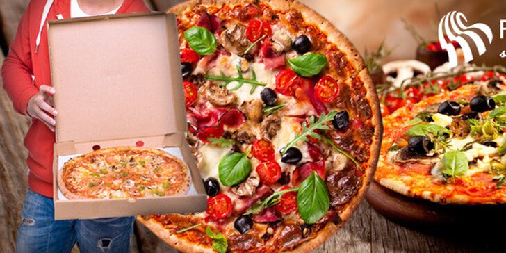 Rozvoz pizzy - vyberte si libovolné dva druhy