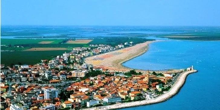 Týdenní dovolená v Caorle s polopenzí a dopravou