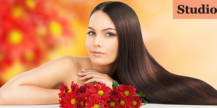 Ošetření vlasů luxusním brazilským keratinem Cocochoco Professional pro polodlouhé vlasy