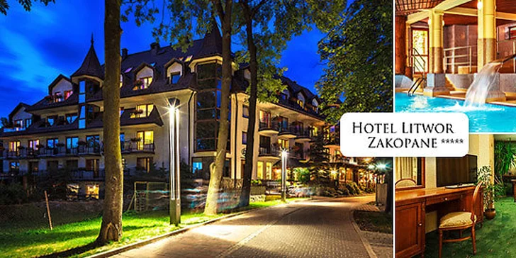 Luxusní pobyt pro dva v 5* hotelu Litwor Zakopané