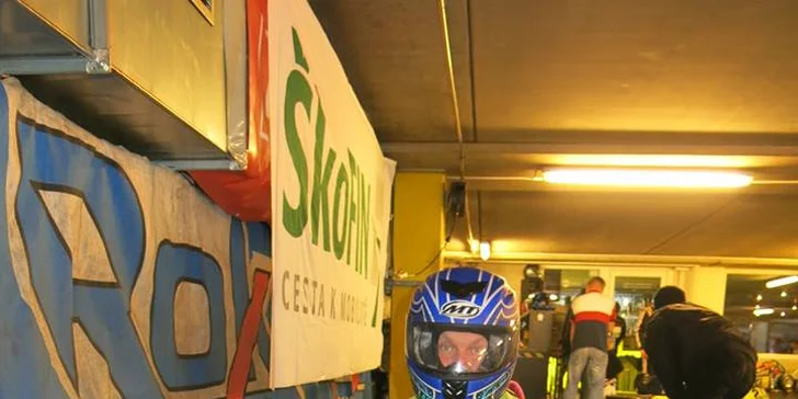 Kupón na 34 či 40% slevu na našlapané motokáry