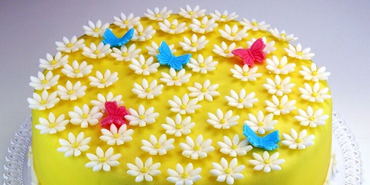 Vynikající čerstvé dorty z prvotřídních surovin s motivy jara a Velikonoc