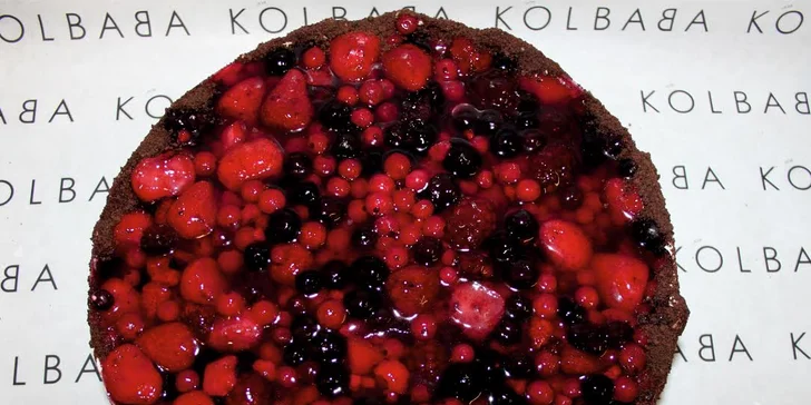 Velikonoční nebo ovocný dort z cukrárny Kolbaba