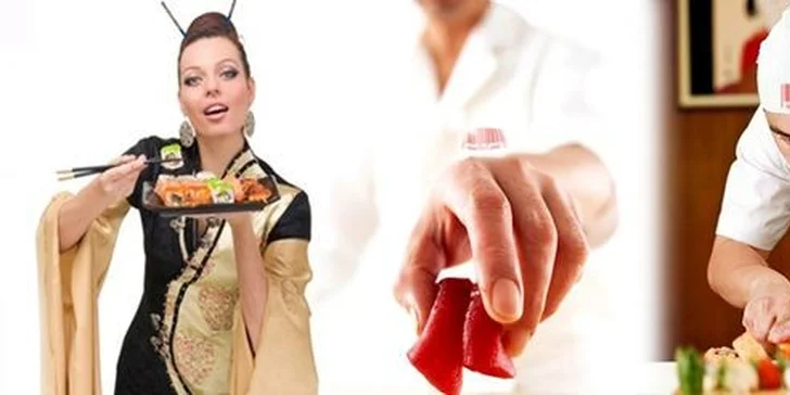 40% sleva na jídla v sushi baru Made in Japan