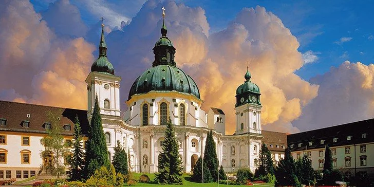 Benediktinské opatství - kláštěr Ettal a zámek Neuschwanstein