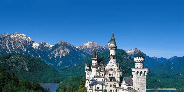 Benediktinské opatství - kláštěr Ettal a zámek Neuschwanstein