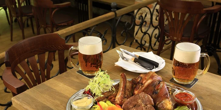 Mix grill a 2 plzně v nové restauraci Zubajda!