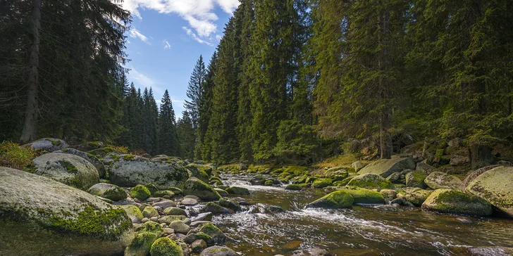 Letní 4denní pobyt na Šumavě pro 2 osoby s polopenzí