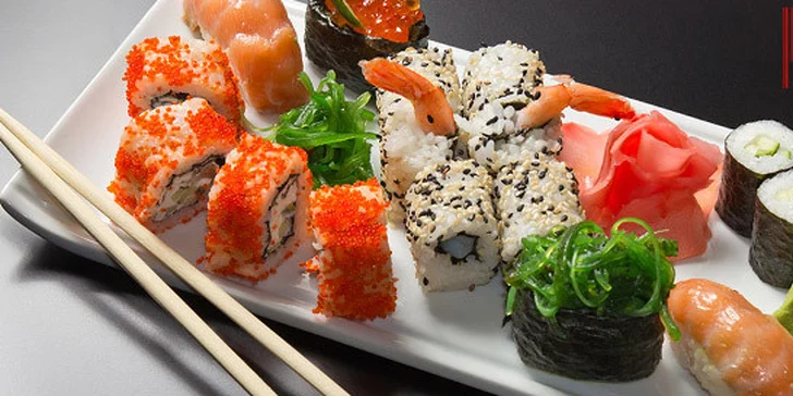 50% sleva na veškerá jídla v sushi baru Made in Japan!