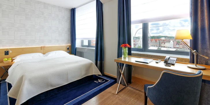 Zabydlíte se v pokoji nebo apartmánu podle výběru.